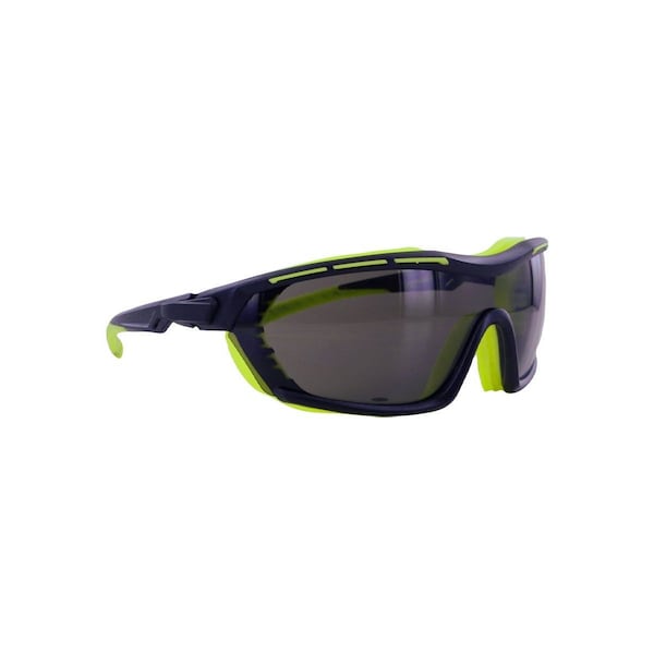 Magid Safety Glasses, Anti-Fog, Grey Lens, Black/Yellow Frame, 1 PR Y880HVPAFG - main